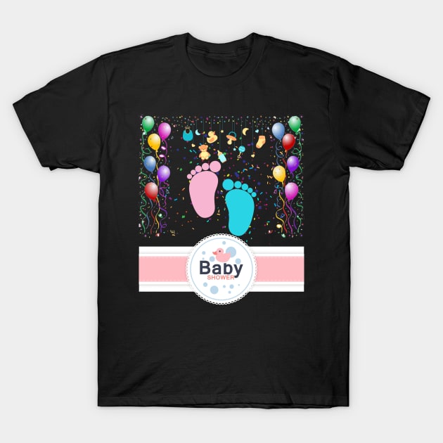 Baby shower design T-Shirt by Dress Wild